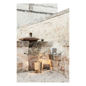 Ferm Living - Çelik Saksı | Bej