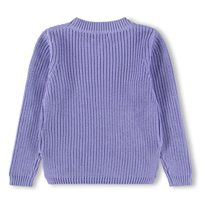 Molo - Gillis Organic Cotton Sweater | Purple