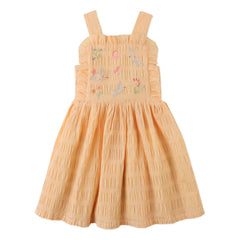 Gingersnaps - Emily Ruffled Dress | Orange