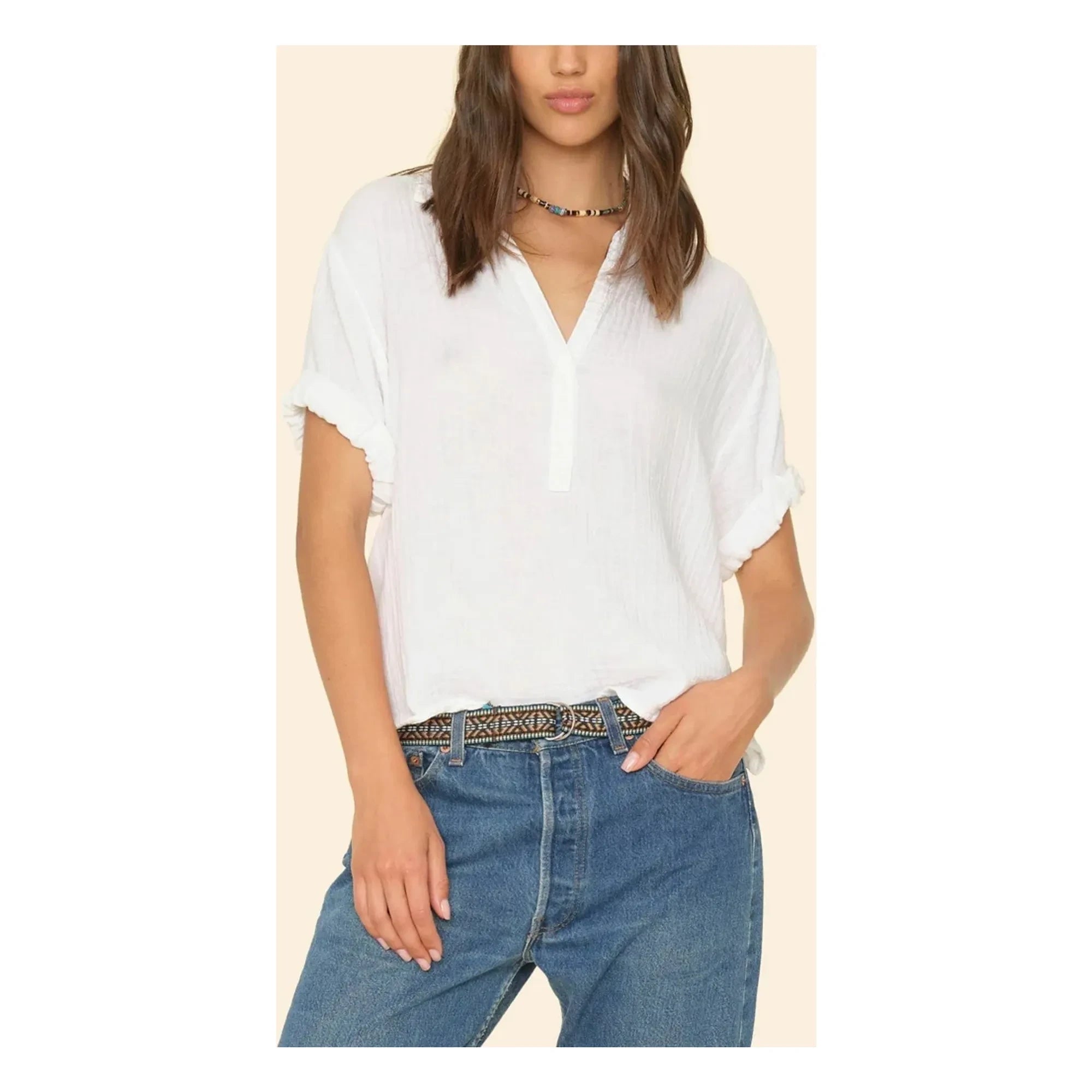 Xirena - Cruz Cotton Muslin Blouse | White