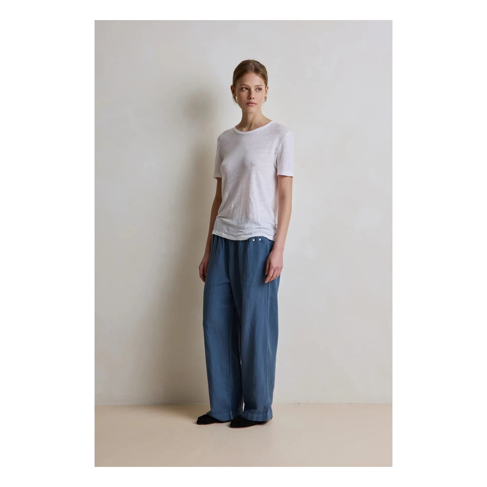 Hod - Bastian Keten Pantolon | Indigo