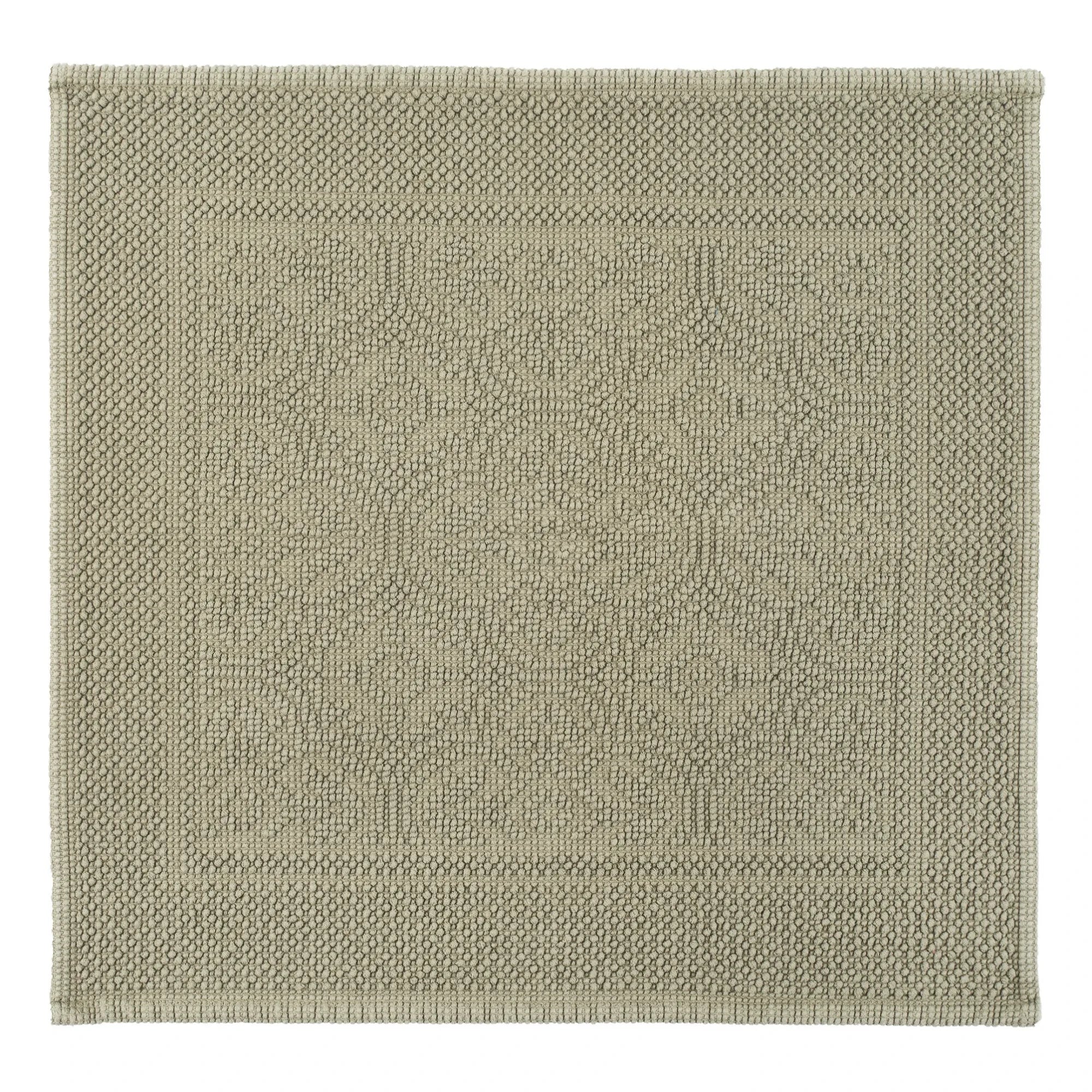 Haomy - Kymi Cotton Bath Mat | Khaki