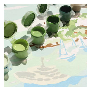La Petite Épicerie - Numbered Paint Set - Balade dans les Calanques by Sabina Fenn