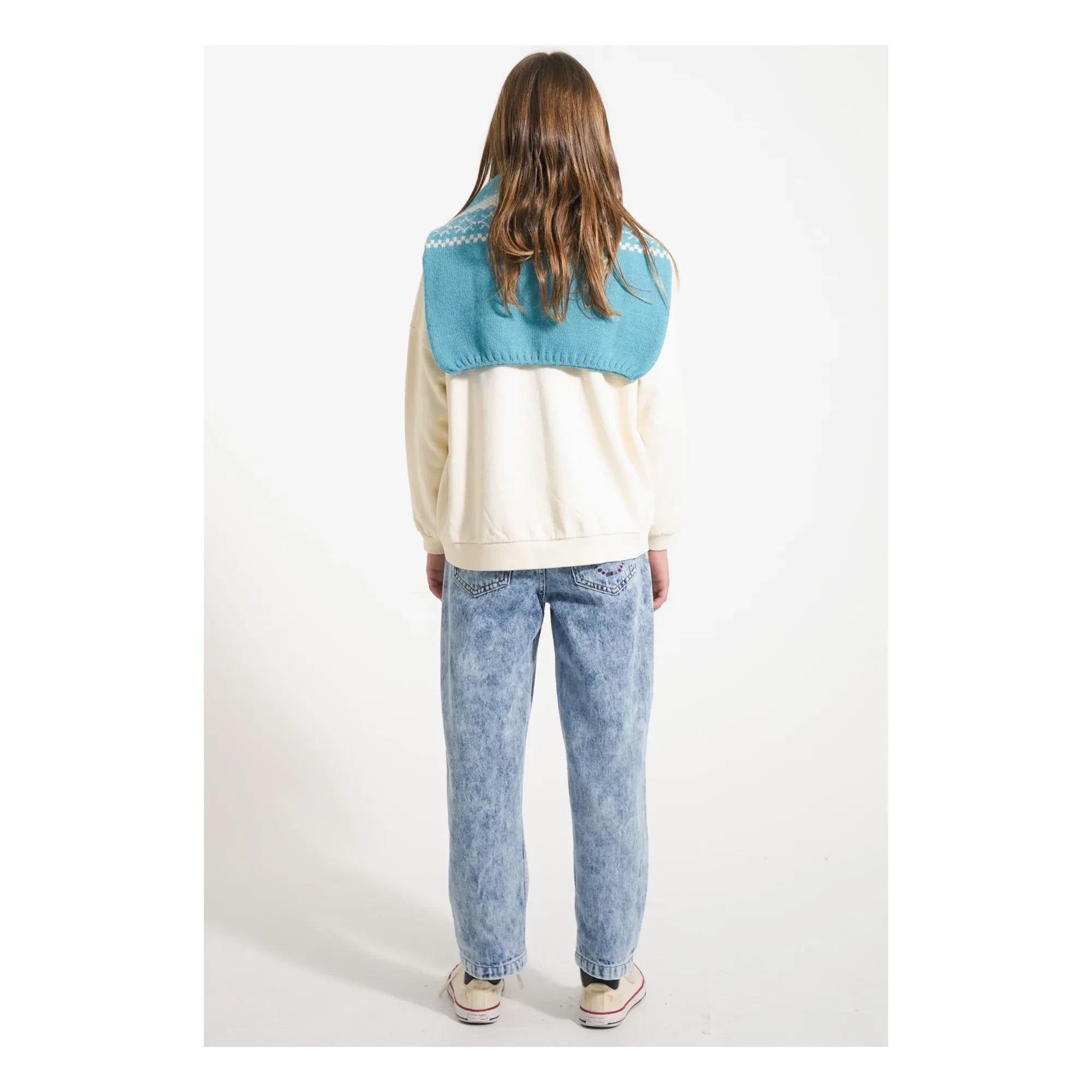 Piupiuchick - Light Wash Mom Jeans | Light Blue