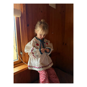 SISSEL EDELBO - Blouse Falka Organic Cotton - Children's collection | Ecru