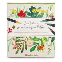 Moulin Roty - Watercolor marker pens - Le jardin du Moulin