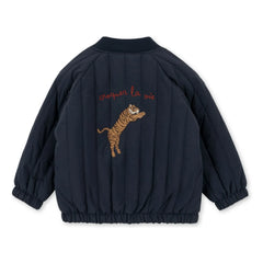 Konges Sløjd - Juno Tiger Bomber Jacket | Navy Blue