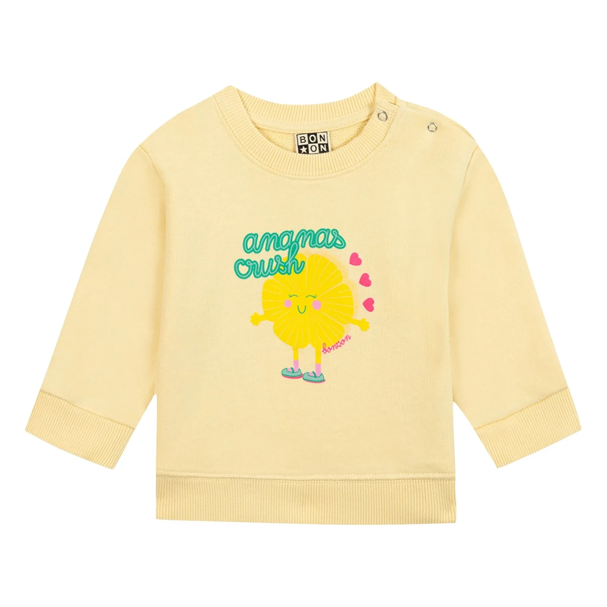 Bonton - Smily Ananas Sweat | Vanilya