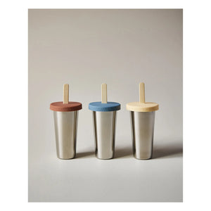 Haps Nordic - Set of 4 Ice Cream Molds | Blue