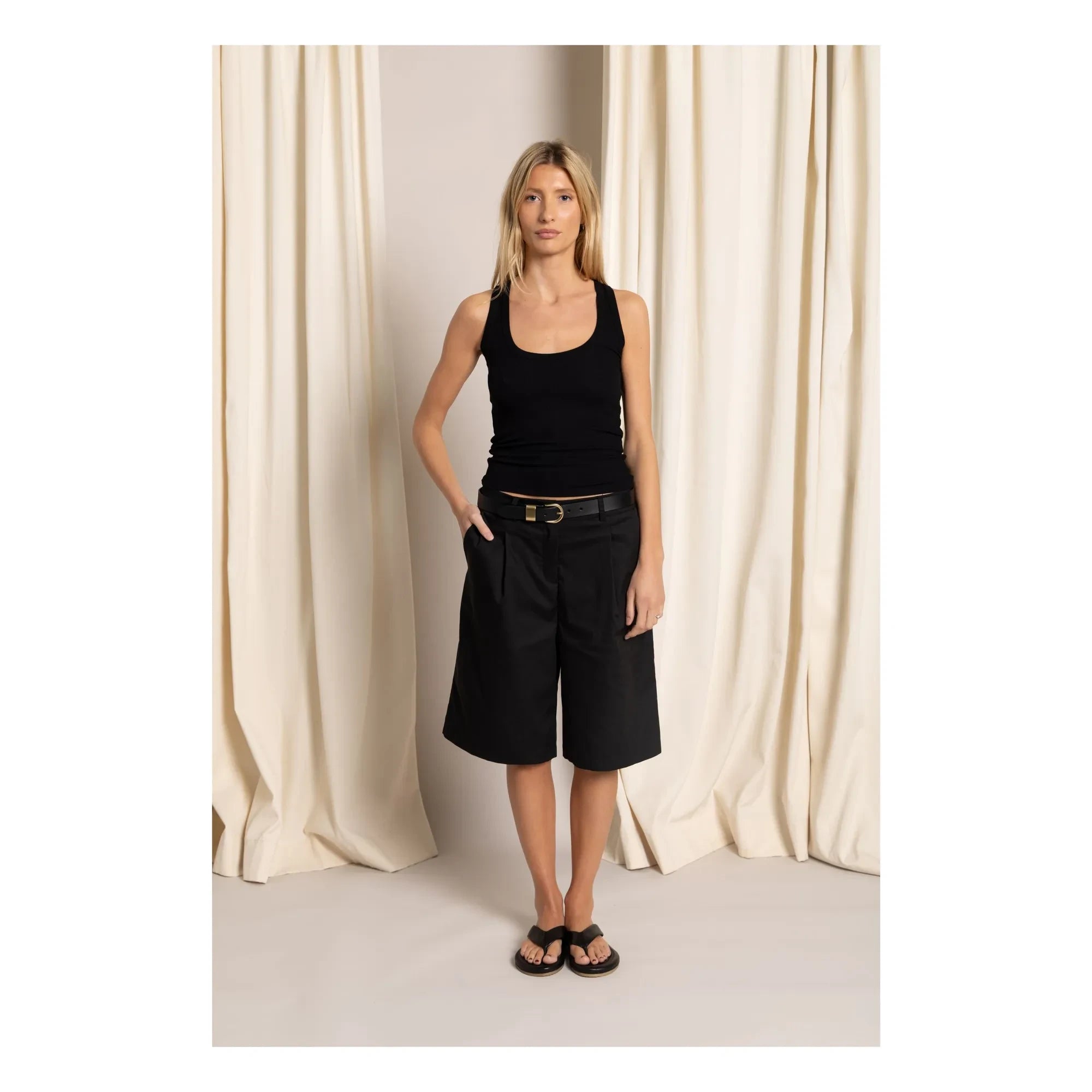 Smallable Woman - Black Bermuda Set