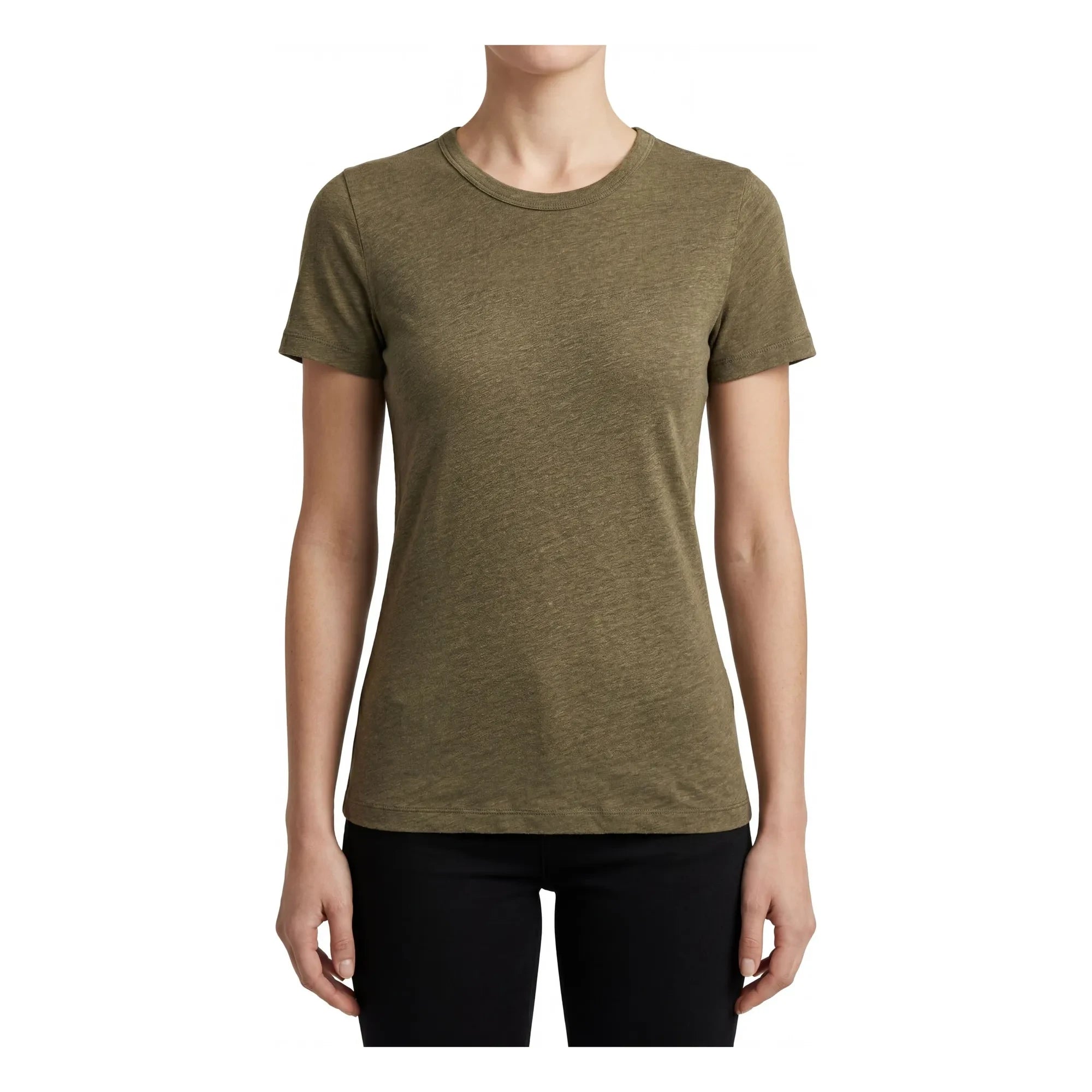 Hod - Miami Linen T-Shirt | Khaki