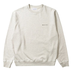 Edmmond Studios - Cotton Round Neck Sweatshirt | Cream