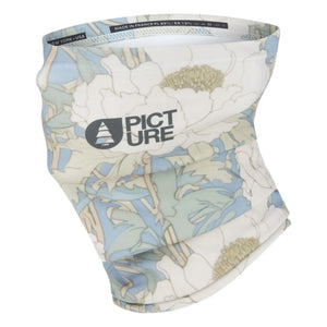 Picture - Floral Neck Warmer | Light Blue
