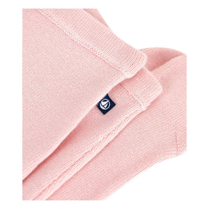 Petit Bateau - Wool Mesh Tights with Feet | Pink