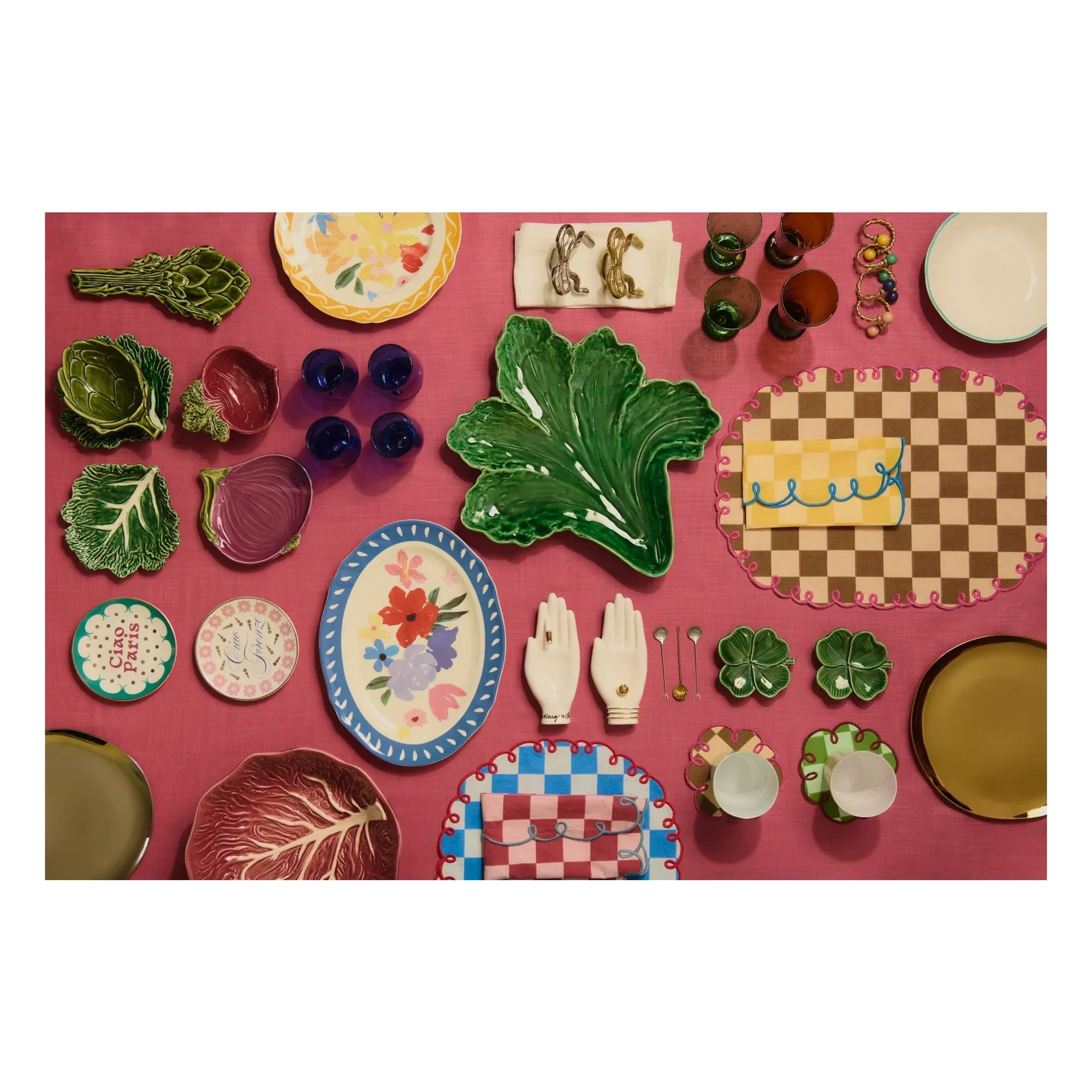 Bitossi - Carcifio Artichoke Ceramic Spoon Rest | Green