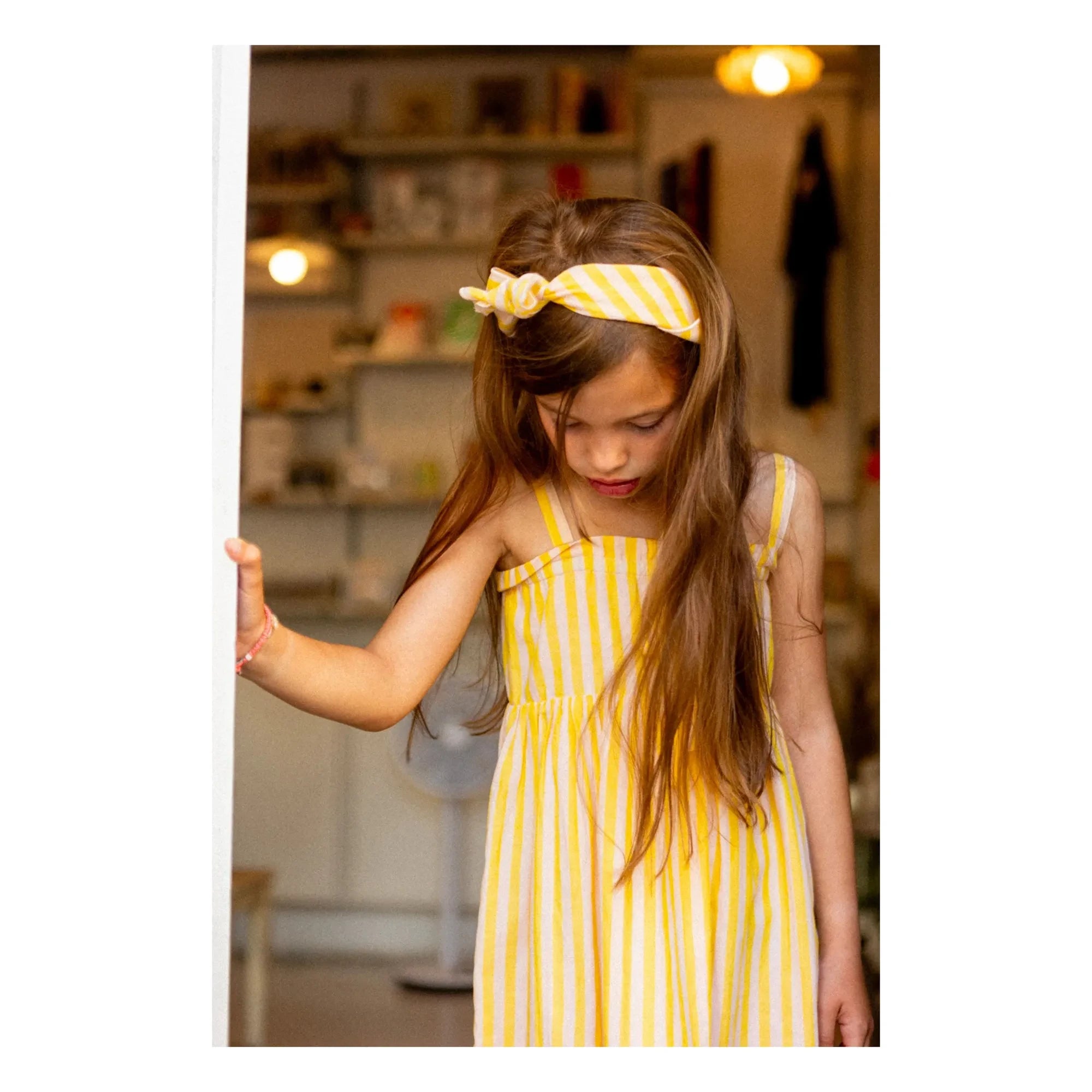Louis Louise - Dress Aimée Striped | Yellow