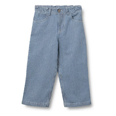 Wheat - Felix Striped Organic Cotton Jeans | Blue