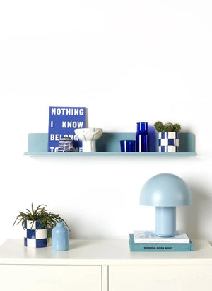 Mustard Made - Ledge Metal Wall Shelf | Ocean