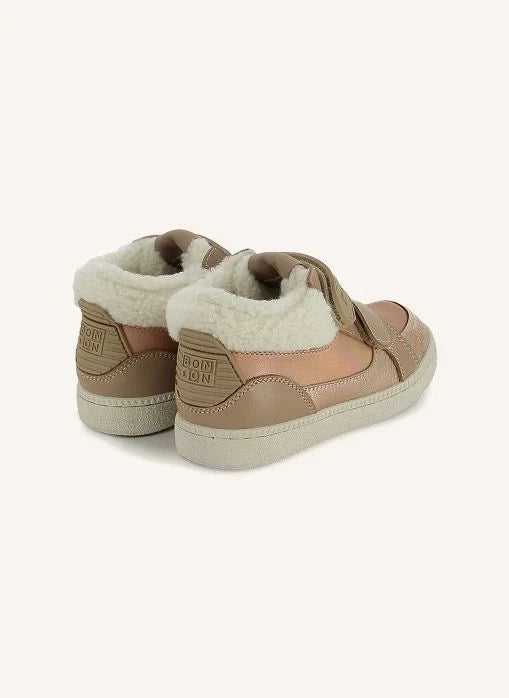 Bonton - Kix Hi Astarlı Sneakers | Camel