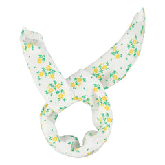 Piupiuchick - Organik Pamuk Çiçekli Bandana | Sarı