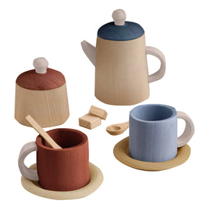 Raduga Grez - Wooden Tea Stool | Blue