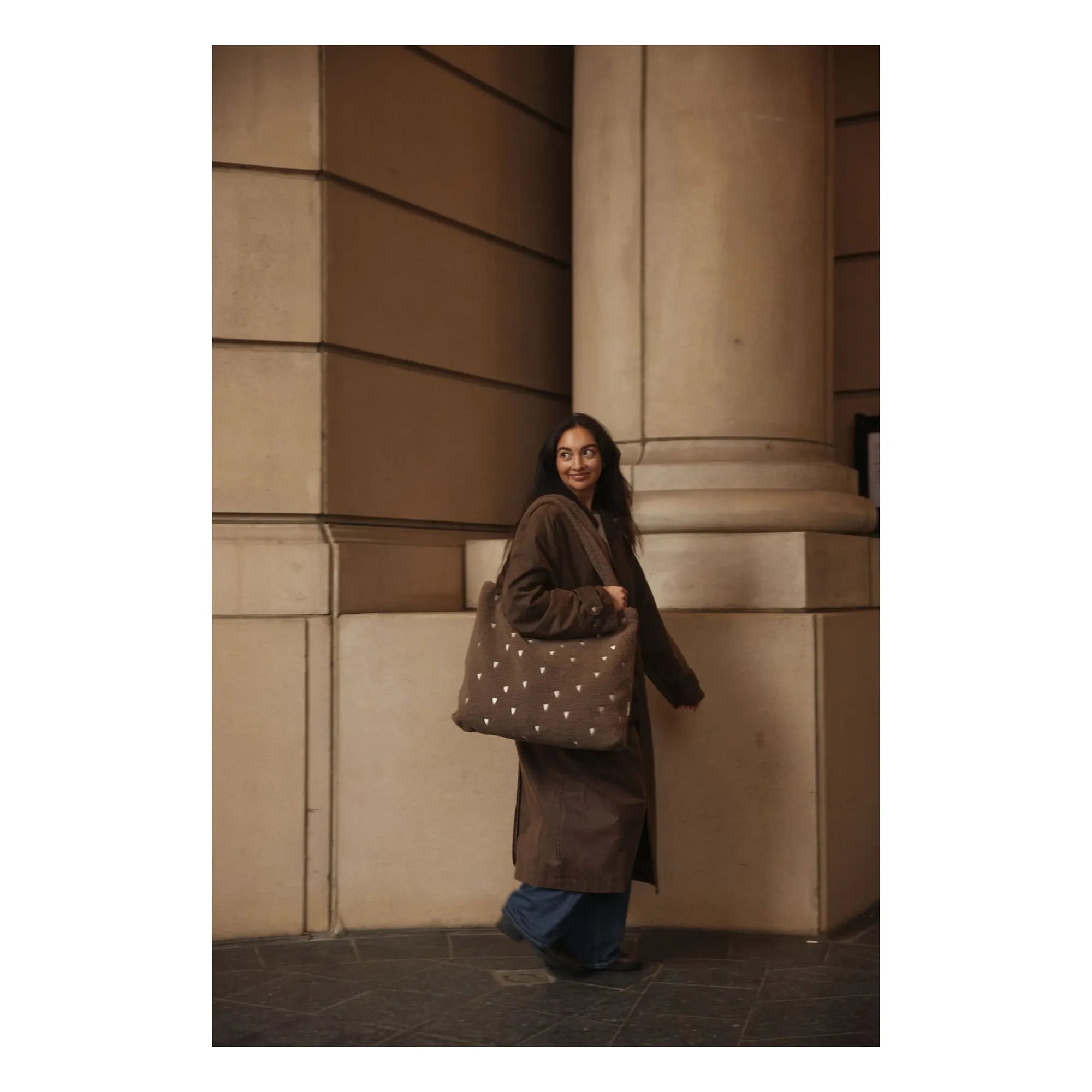 Studio Noos - Kalpli anne çantası | Kahverengi