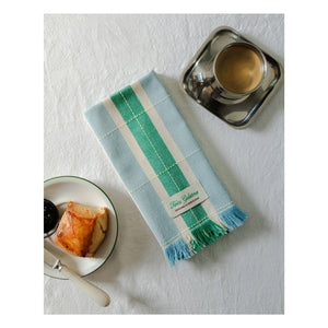 Tarta Gelatina - Organic Cotton Napkins - Set of 2 | Blue