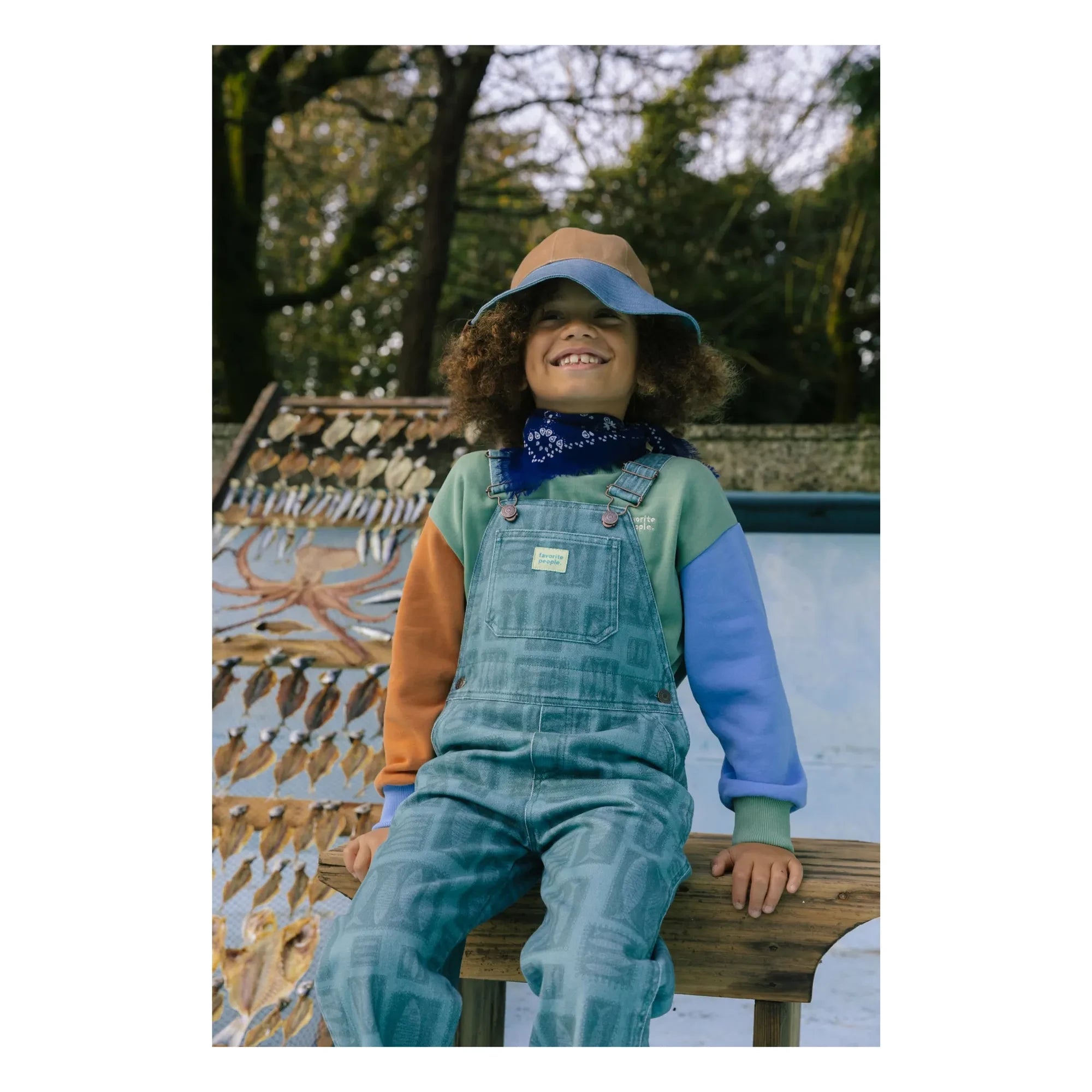 Favorite People - Alfama Overalls | Green