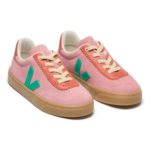 Veja - Veja x Jelly Mallow Small Volley Suede Lace-up Sneakers | Pink