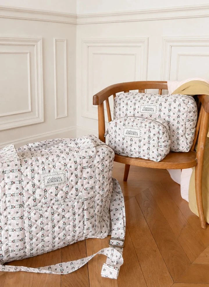 Editions Aimable - Tuscany changing bag | Pommette Poplin