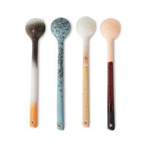 HKliving - Stone Pottery Spoons - Set of 4