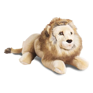 La Pelucherie - Melchior Lion Plush 40 cm | Beige