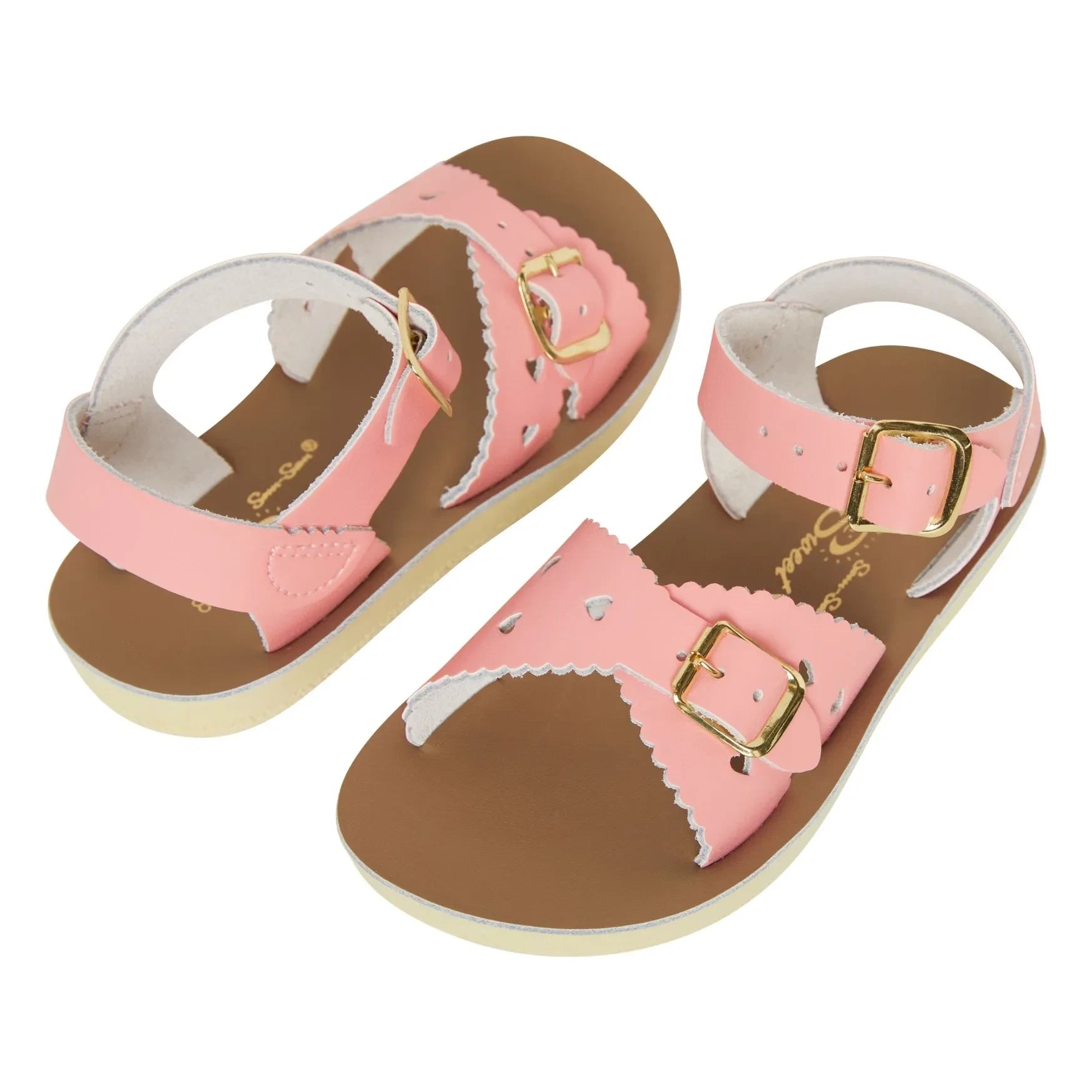 Salt-Water - Sweetheart Waterproof Leather Sandals | Light Pink