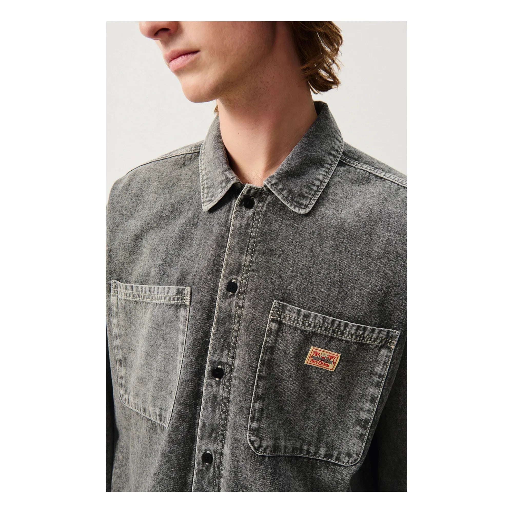 American Vintage - Jazy Shirt | Charcoal Gray