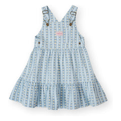Goldie + Ace - Goldie+Ace x Smallable Special Collection - Floral Salopet Dress | Blue