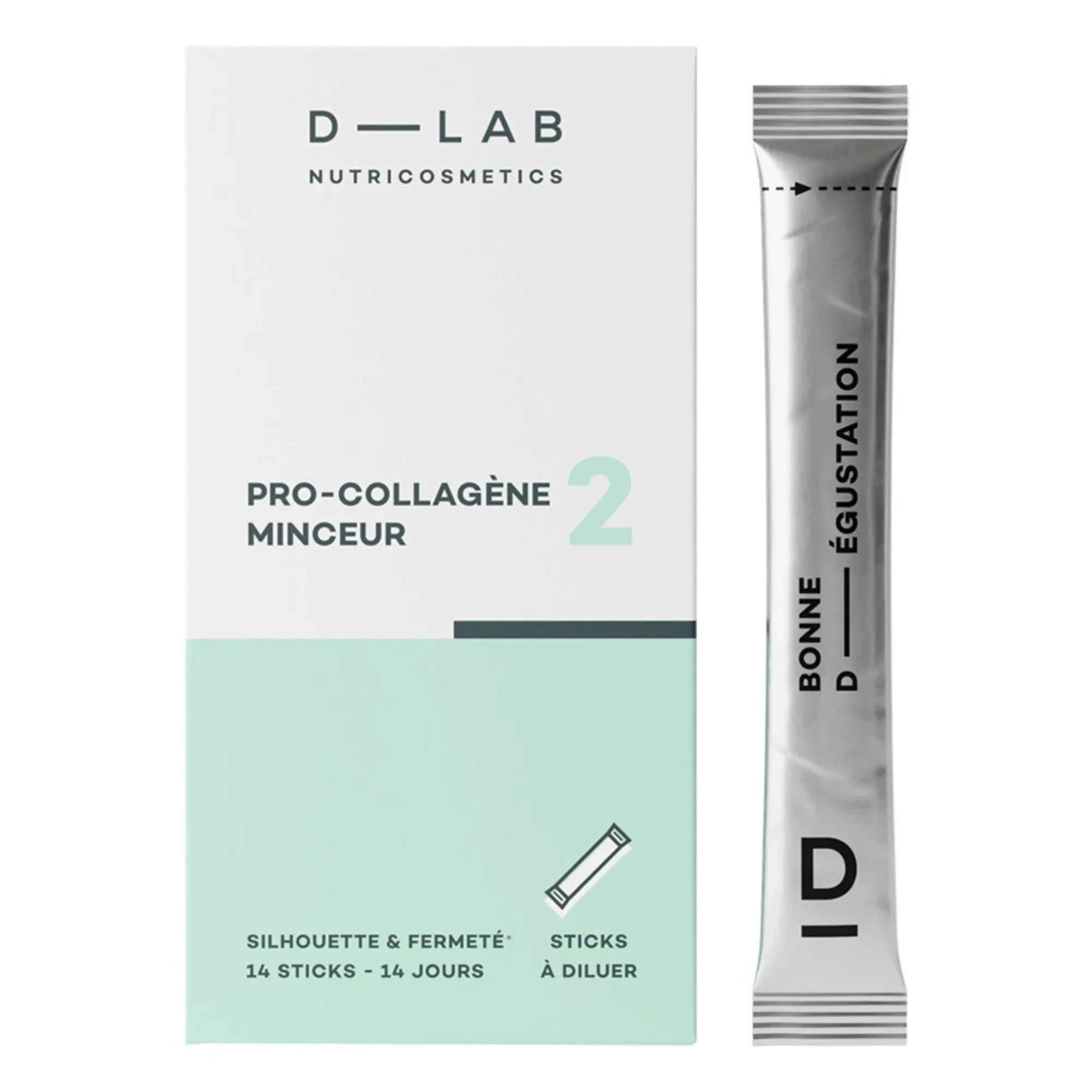 D-LAB NUTRICOSMETICS - Pro-Collagen Slimming Powder - 14 Sticks