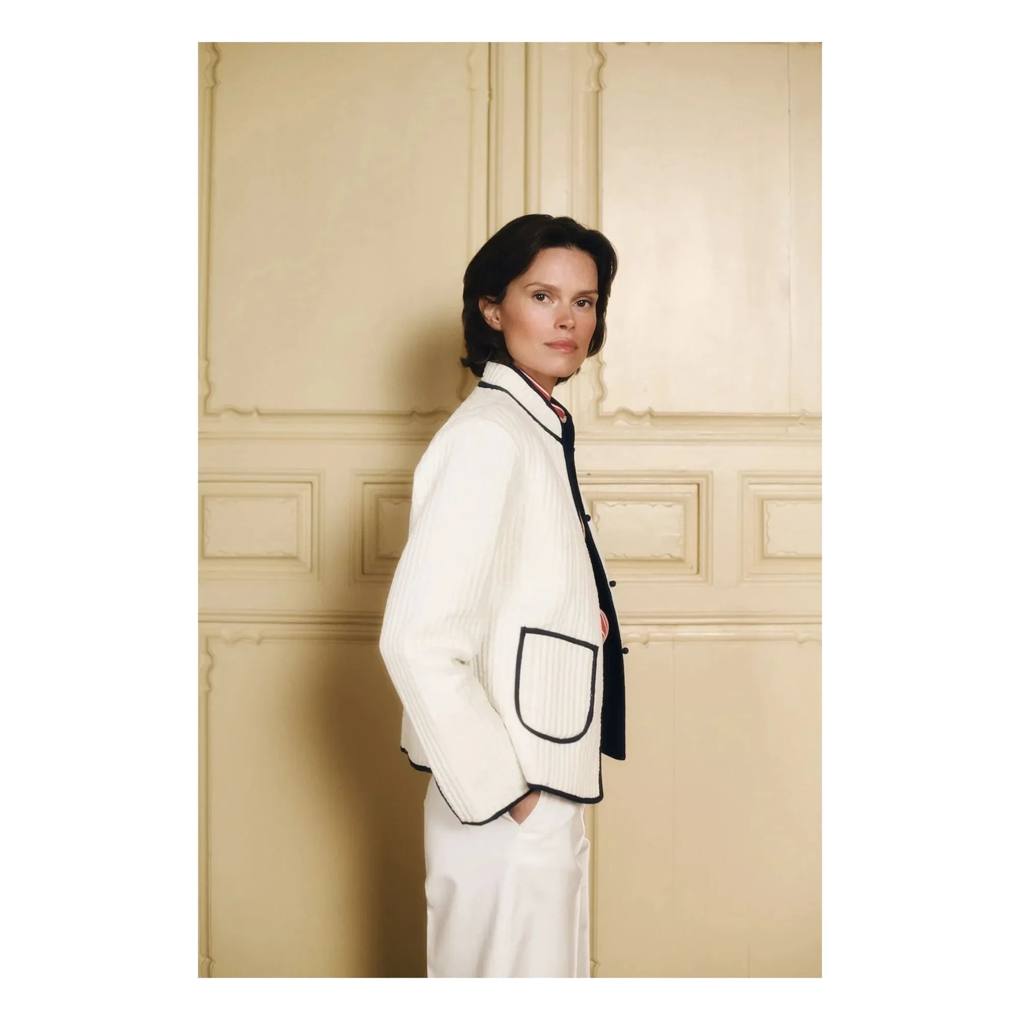 Maria de la Orden - Fittonia Cotton Jacket | Navy