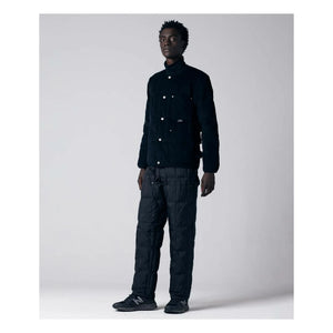 Taion - Velvet Round Neck Jacket | Black
