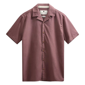 Anerkjendt - Akleo Linen Shirt | Burgundy