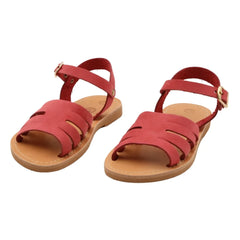 Théluto - Alienor sandals | Raspberry Red