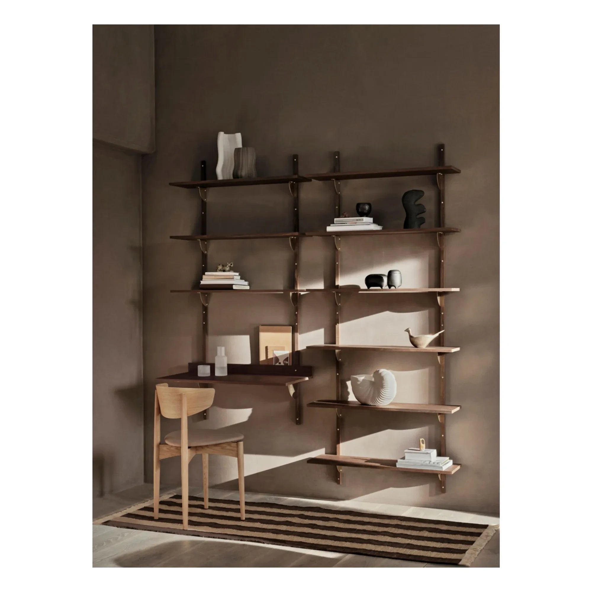 Ferm Living - Ives halılar | Chocolate