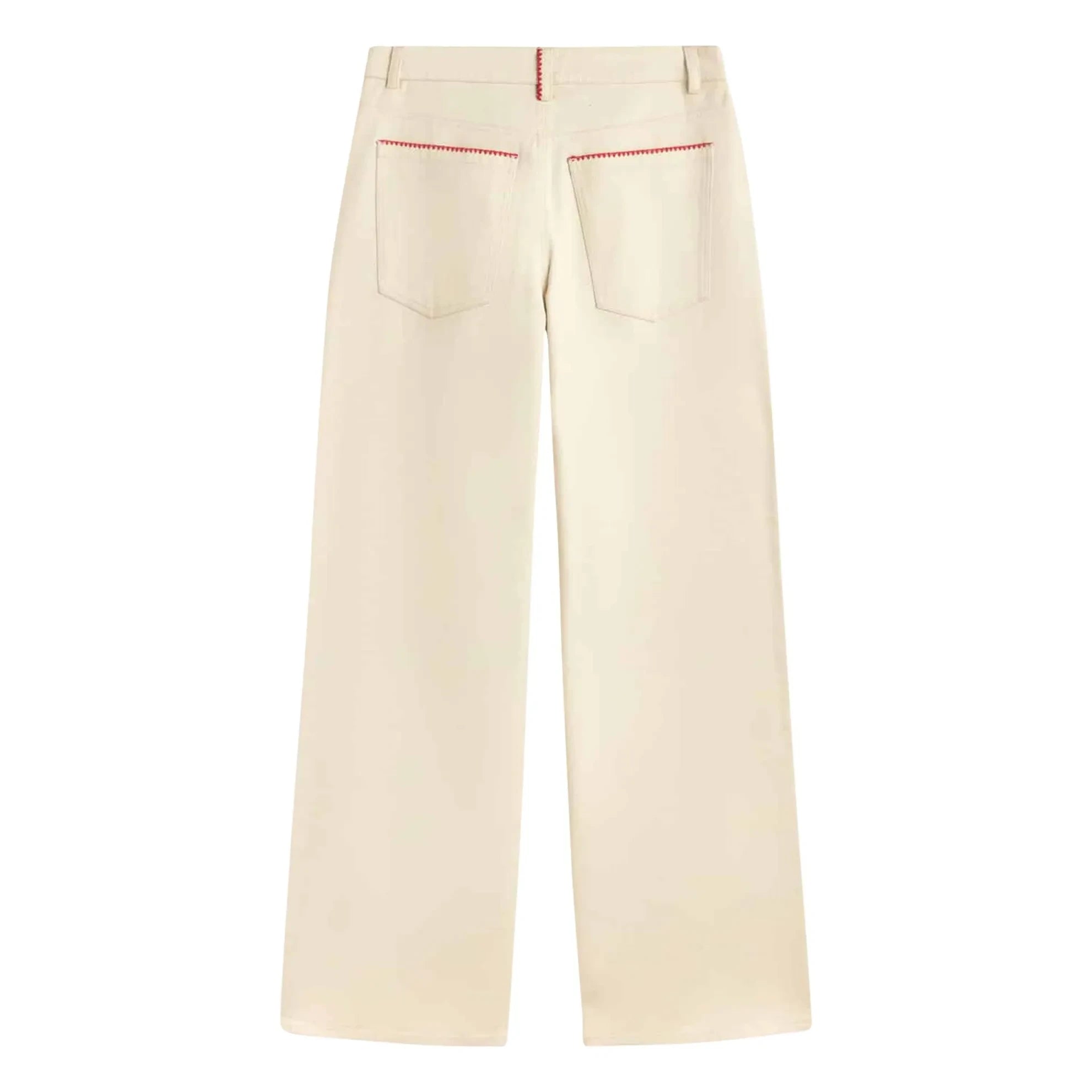 Thinking Mu - Hedda Organic Cotton Pants | Ecru