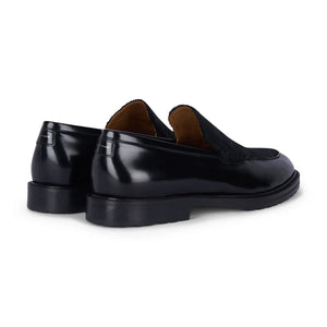 Anthology Paris - Ralph Çift Malzemeli Loafer Ayakkabı | Siyah