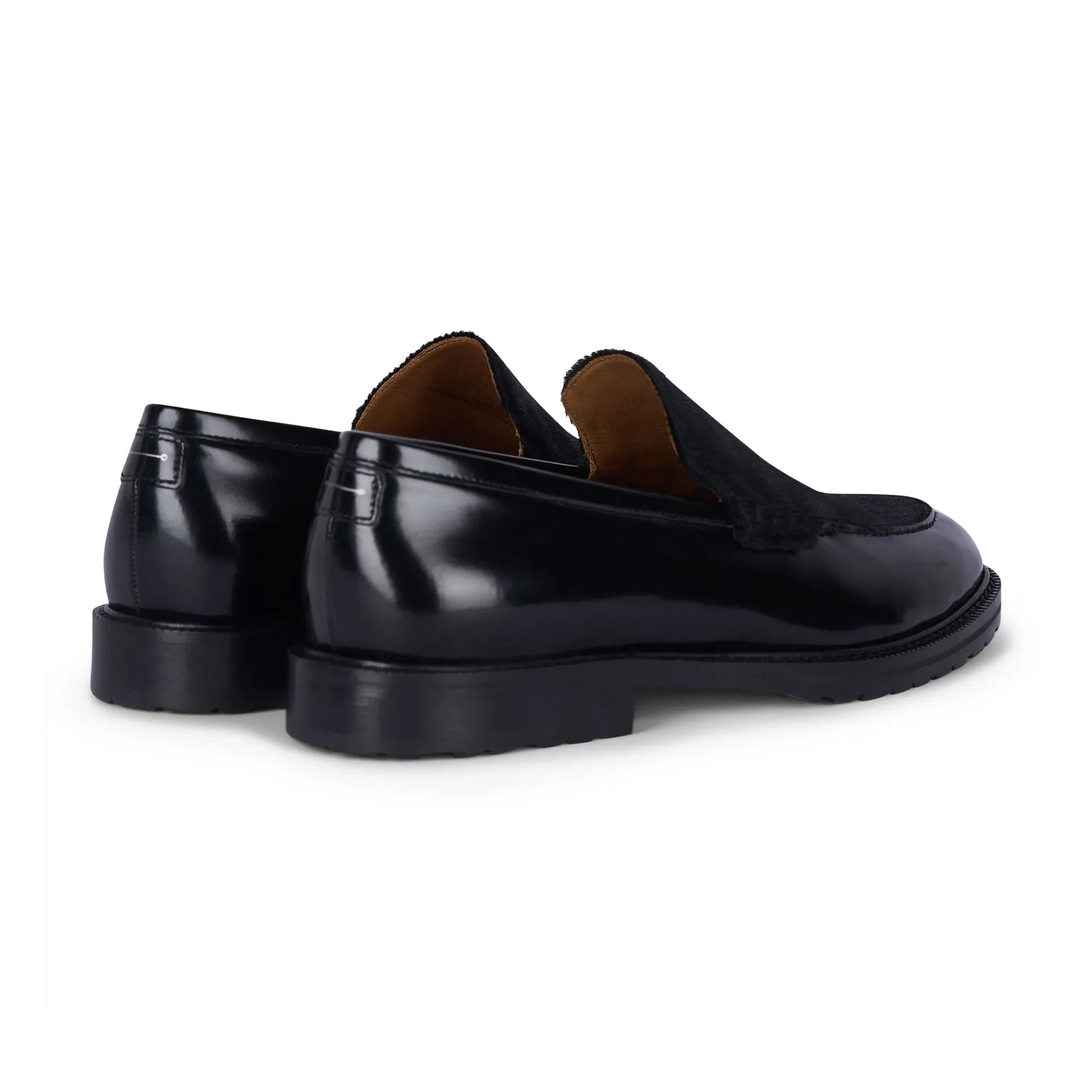 Anthology Paris - Ralph Çift Malzemeli Loafer Ayakkabı | Siyah