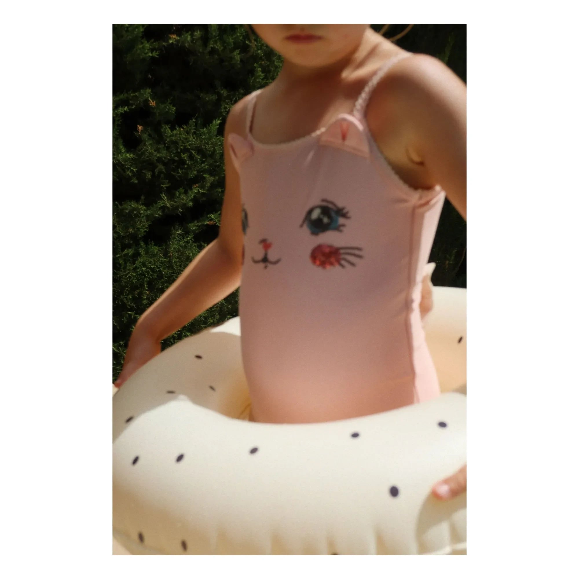 Konges Sløjd - 1-Piece Kitty Recycled Fiber Swimsuit | Pink