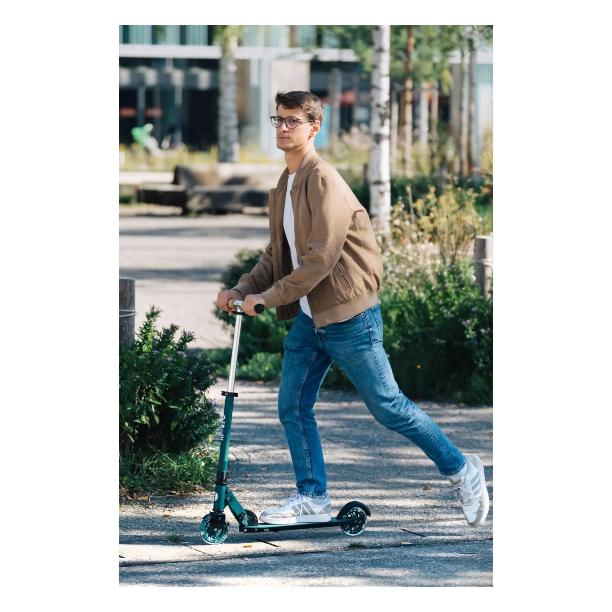 Micro - Sprite LED Eco Scooter | Green