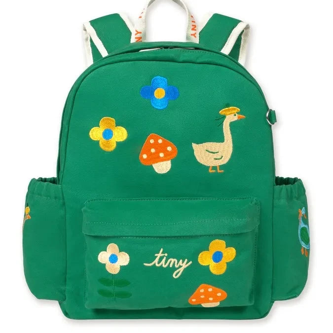 Tinycottons - Green Mushroom Backpack