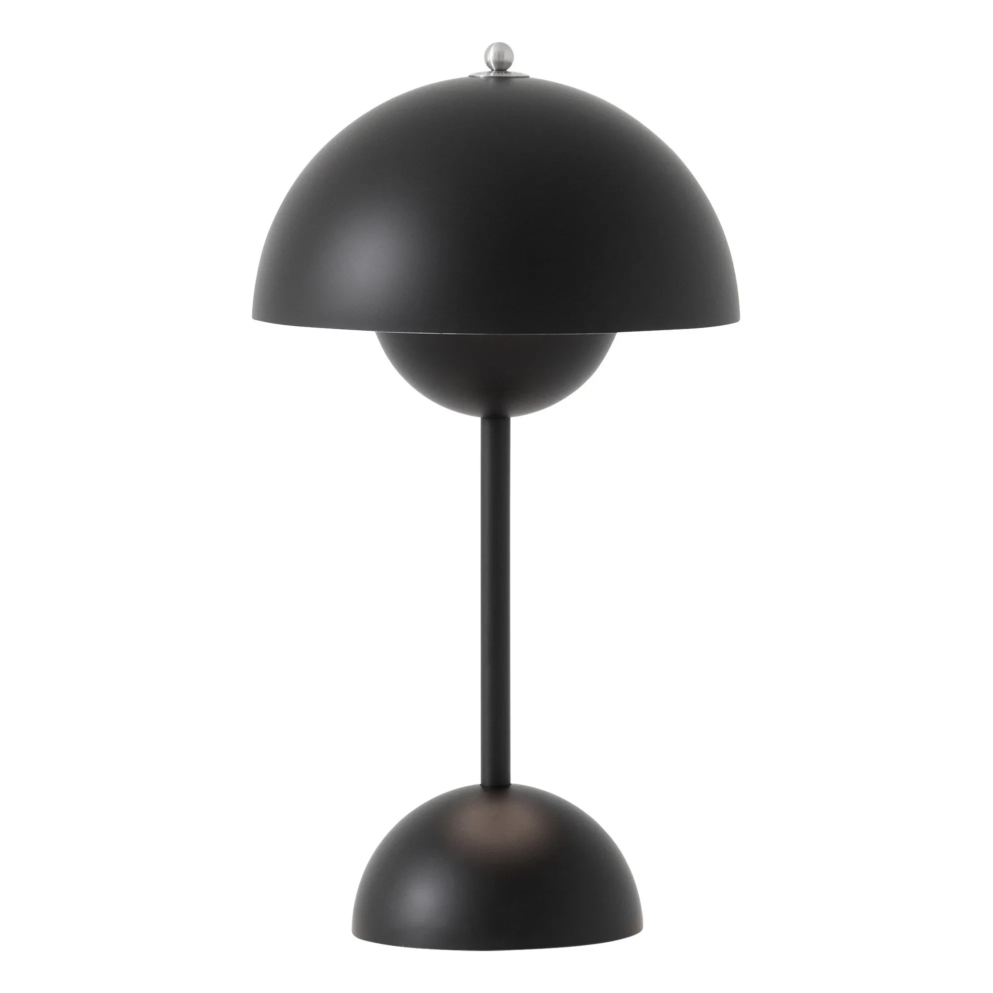& Tradition - VP9 Flowerpot Portable Table Lamp, Vernon Panton | Matte Black