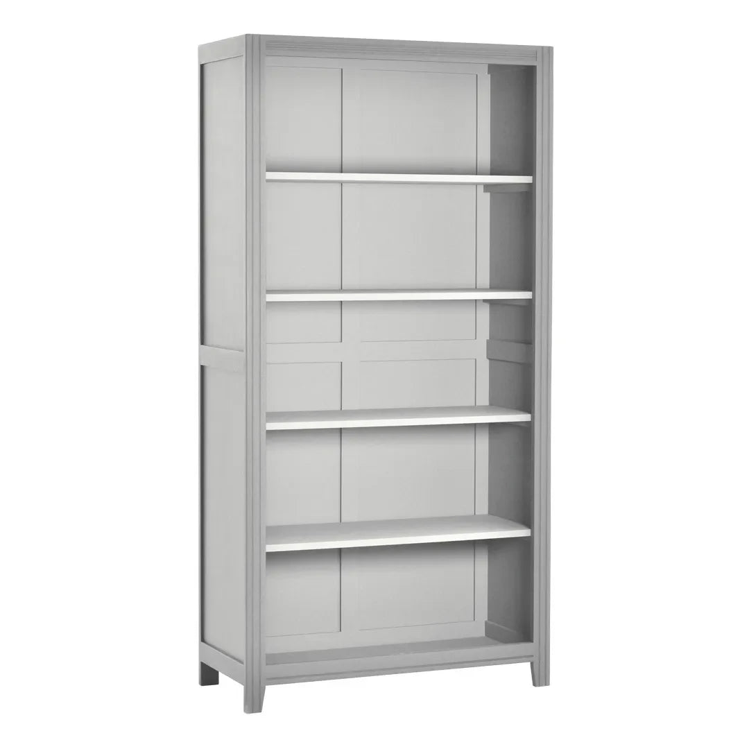 Laurette - Parisian Bookcase - Light Gray | Gray