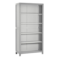 Laurette - Parisian Bookcase - Light Gray | Gray